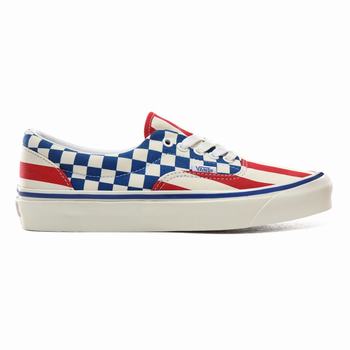 Vans Anaheim Factory Era 95 DX - Miesten Tennarit - Punainen Raita/Sininen